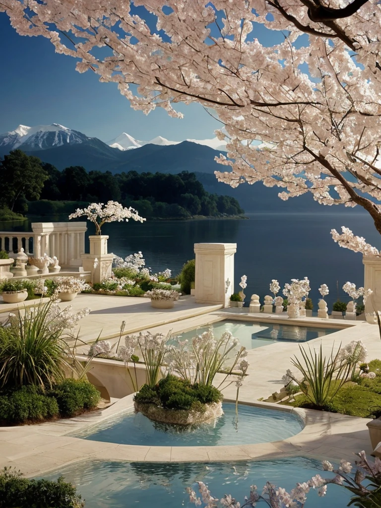 Beautiful and elegant scenery
