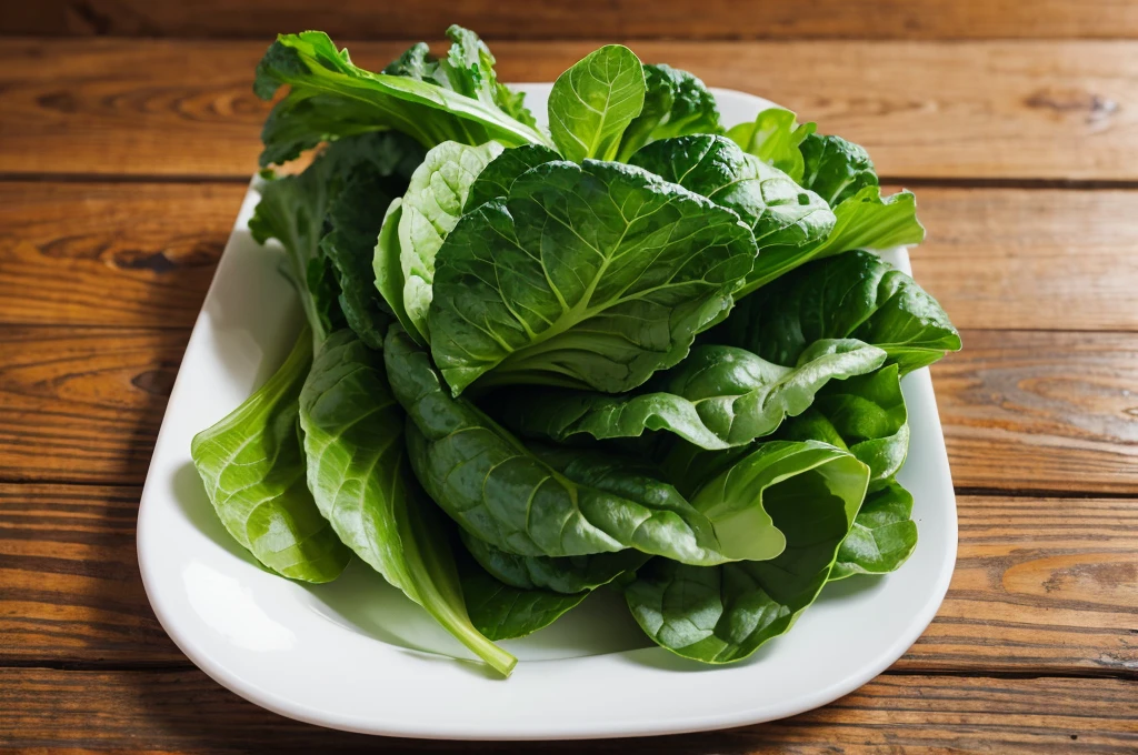 A variety of leafy green vegetables