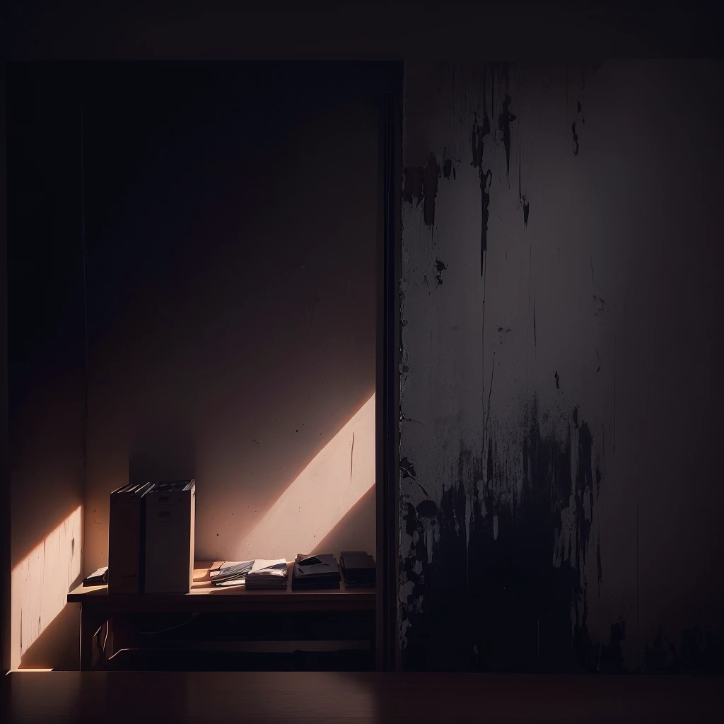 Dark room,Dimly lit American flag on table,Brick wall hanging on the wall, The gloomy room is full of shadows, American flag in the background, Empty back room at night, Confidential Informant, American flag in the background, Wall of darkness, Office corner background, dimly lit scene, Darkroom Wall, Background Image, dimly light room, Dark scene with dim lighting, Behind the scenes