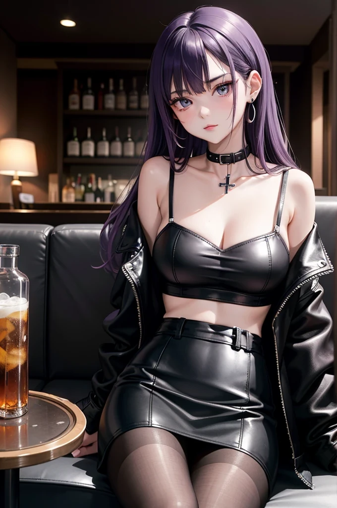 black couch