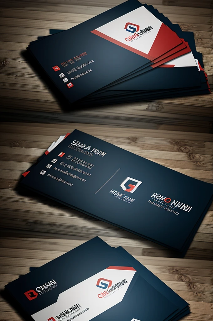 Car website business card