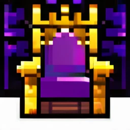 Purple throne picture