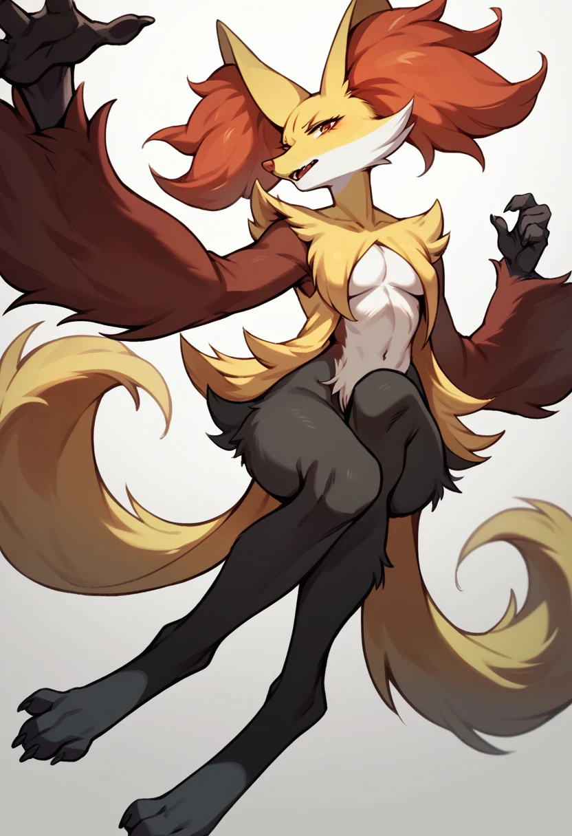 Delphox furry