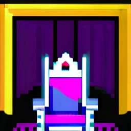 Purple throne picture