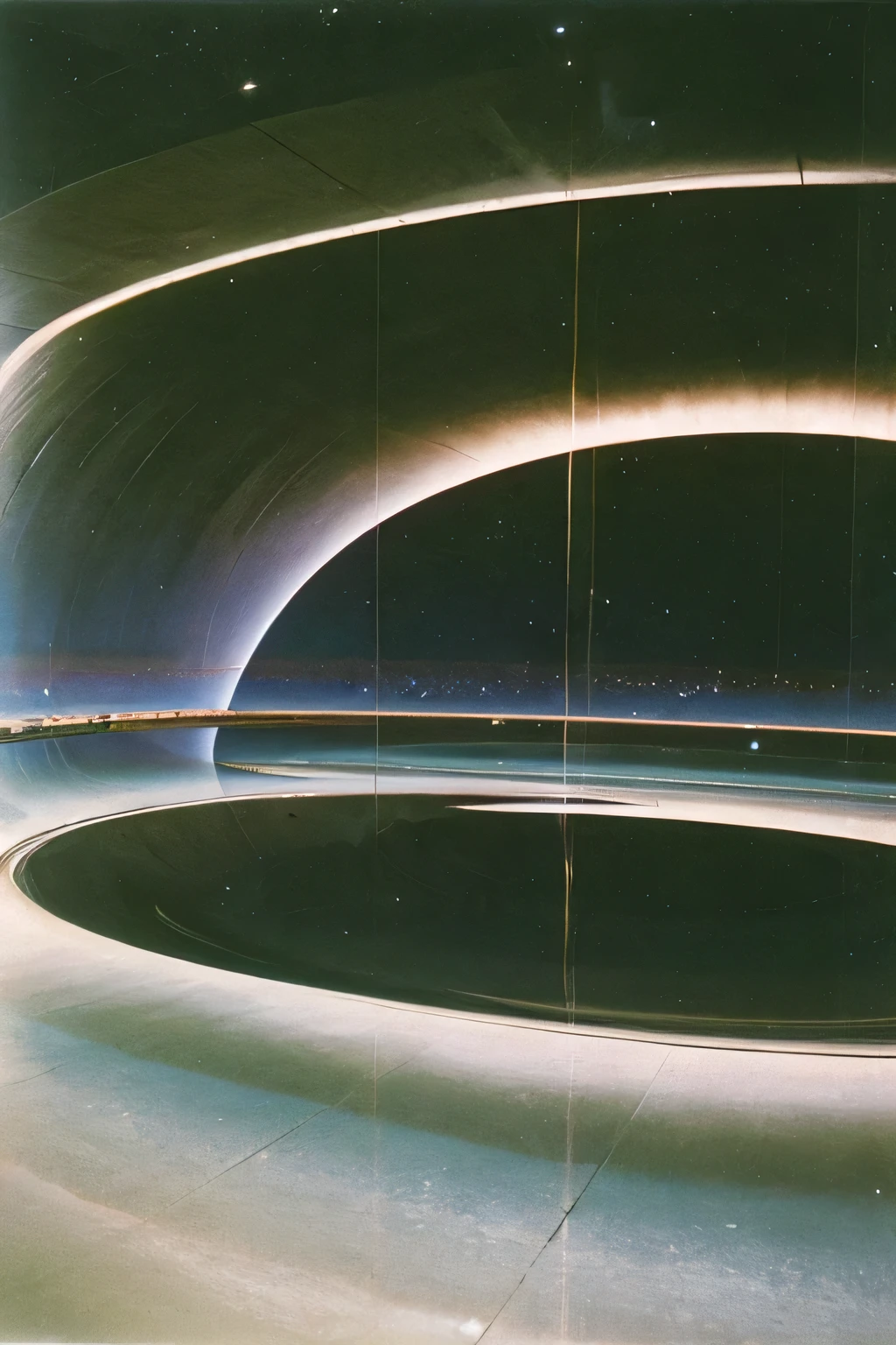 Metaphysics vs. Physics.　　by　Francis Bacon: Tranquil Space　1960　塔