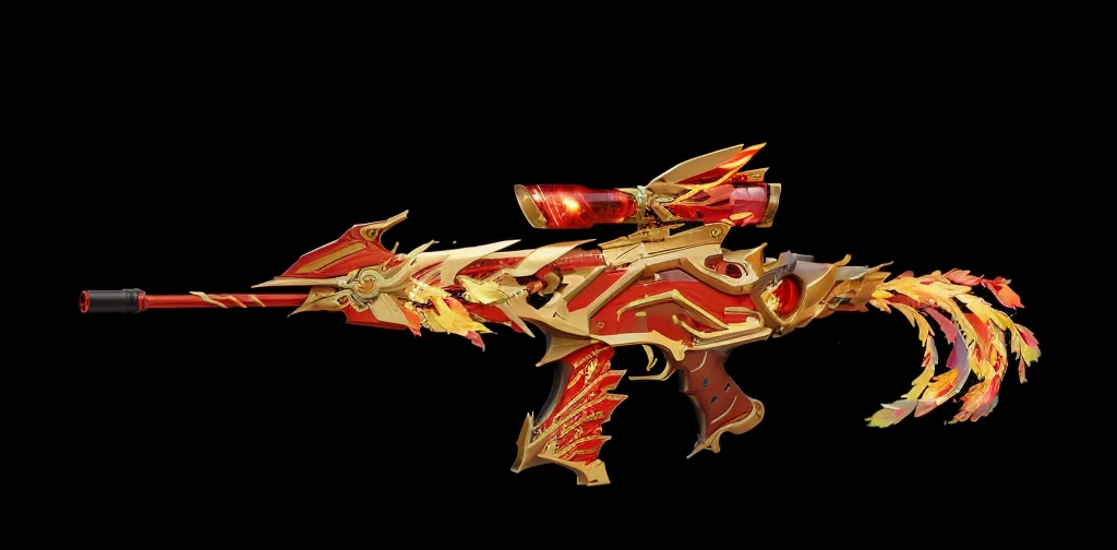 Bionic Rifle，Phoenix element，crystal，energy，