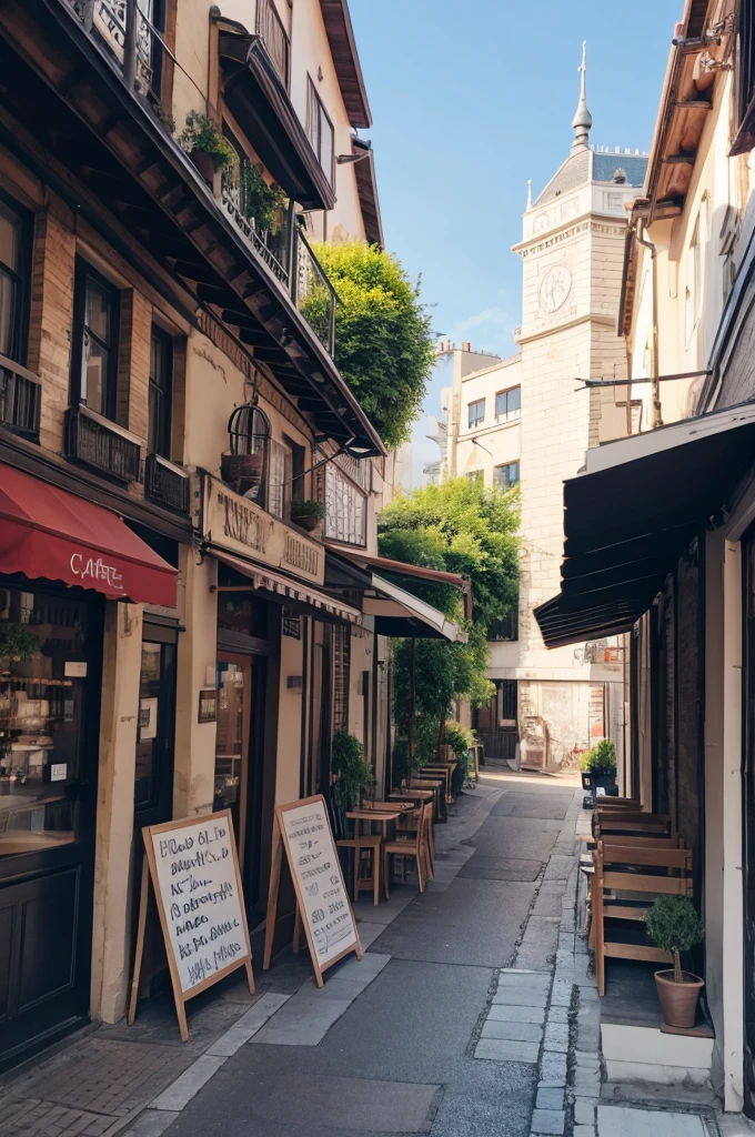 Cafe Calm scenery