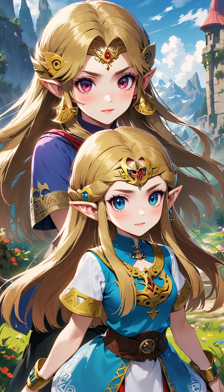 Princess Zelda，The Legend of Zelda，Zelda Games，