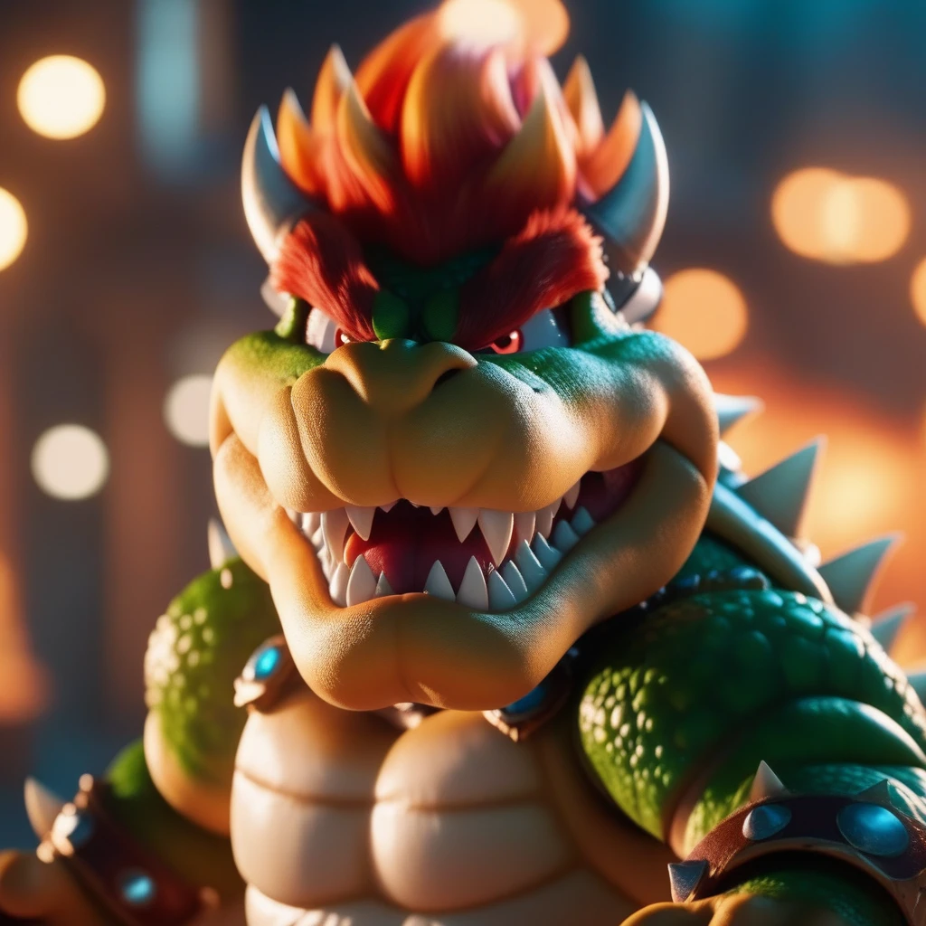 cinematic photo bowser, fantasy world  . 35mm photograph, film, bokeh, professional, 4k, highly detailed  