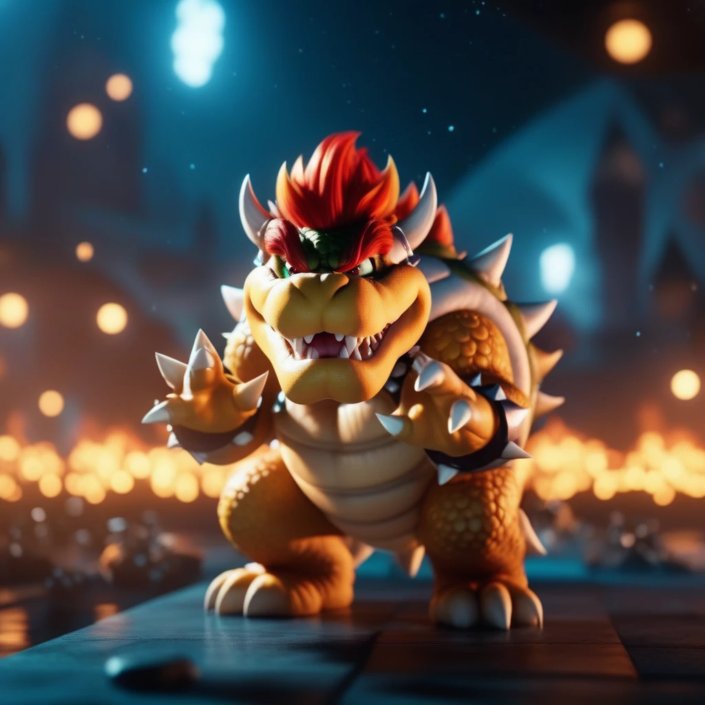 cinematic photo bowser, fantasy world  . 35mm photograph, film, bokeh, professional, 4k, highly detailed  