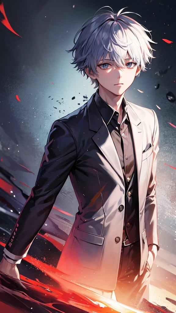(One boy,Gojo Satoru,JUJUTSU KAİSEN),black round lens sunglasses,artwork,Close-up of a cell phone with a picture of a person in a suit, Official Fan Art, Extended Art, season!! : 🌸 ☀ 🍂 ❄, 公式アニメartwork, 4K Manga Wallpapers, Anime Wallpaper, kaworu nagisa, ken kaneki, Very detailed fan art, High quality fan art, Official Art, Suncred Waters, Anime Cover