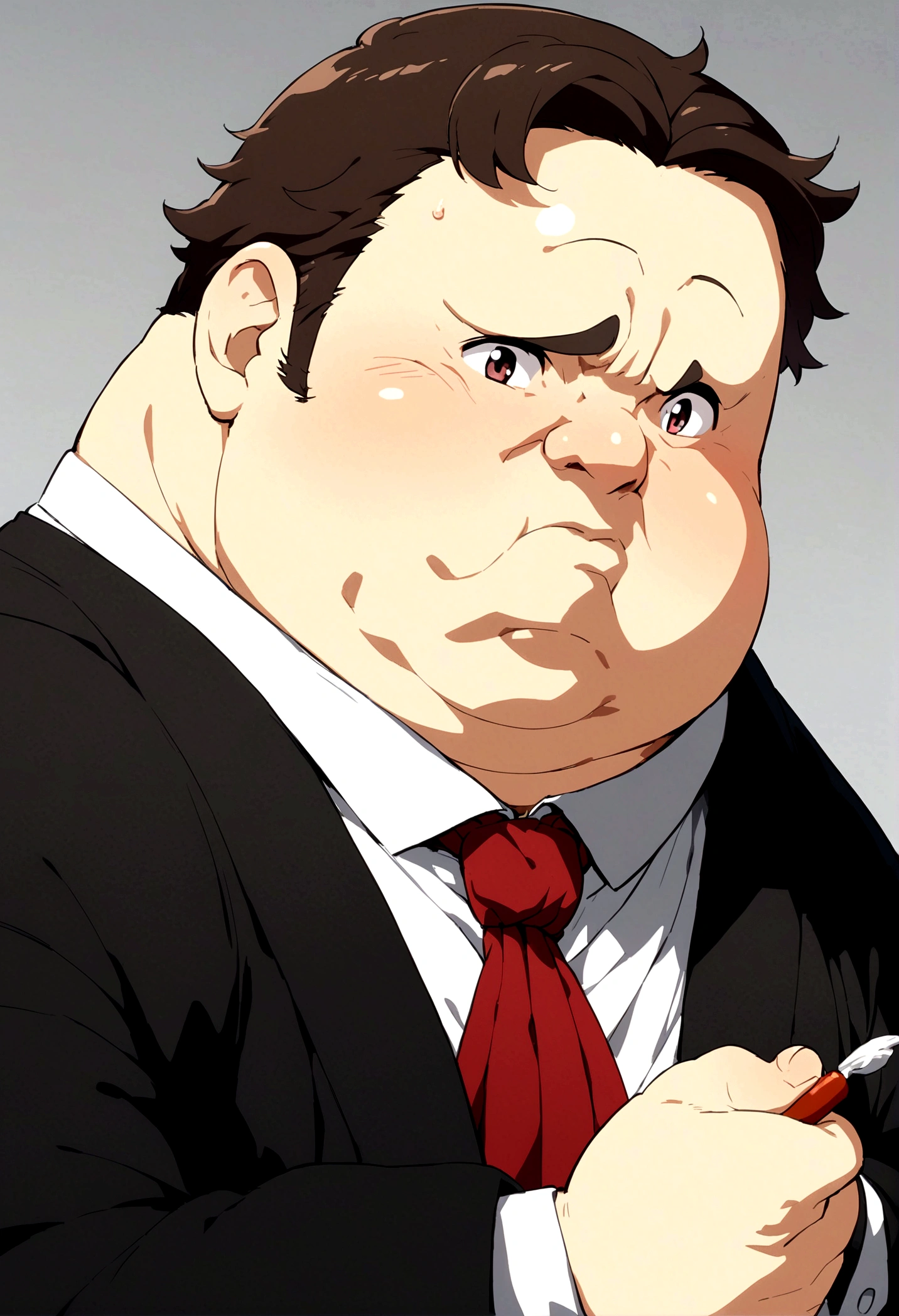male、Chubby、Short phimosis、anime、uncle