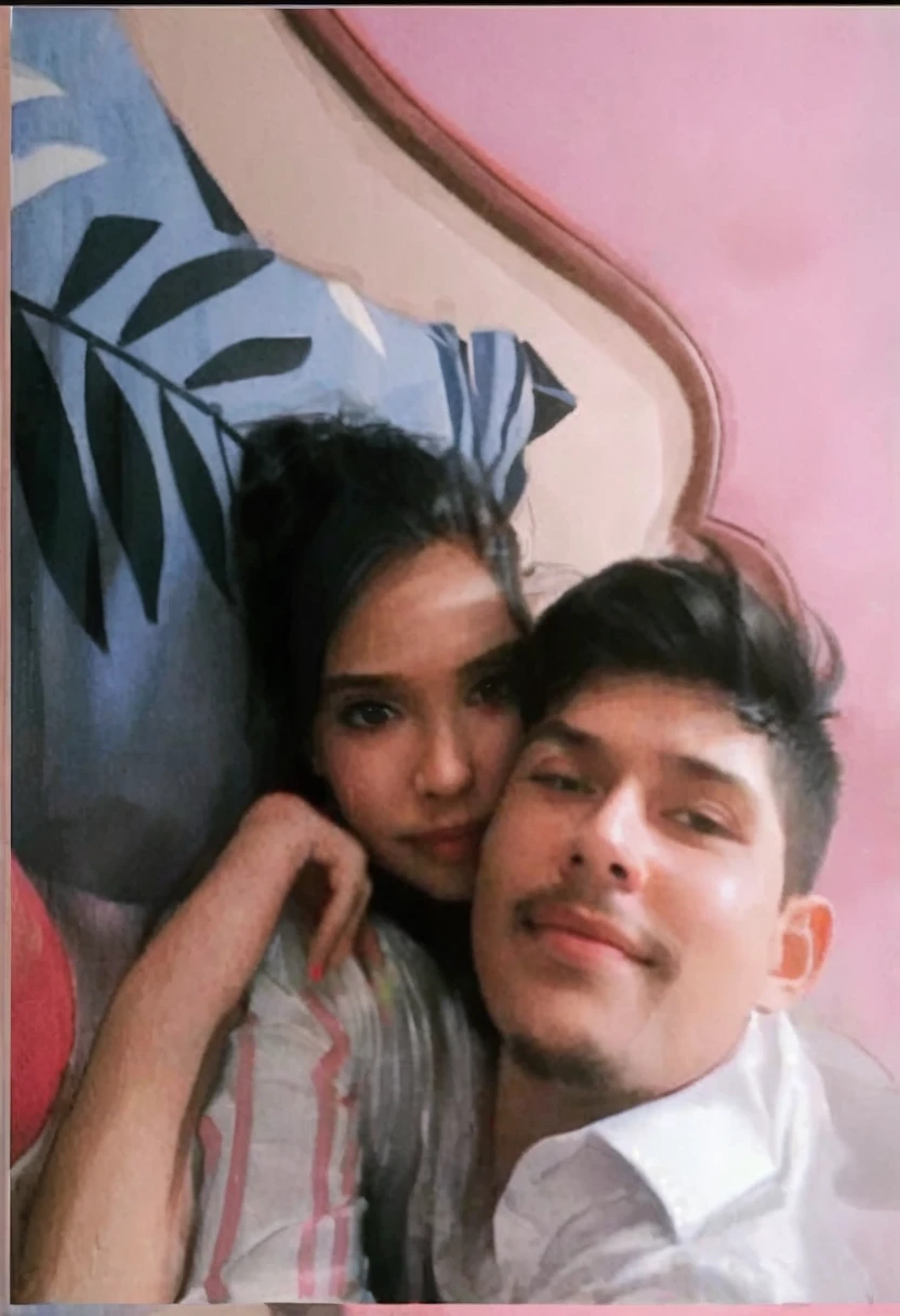 cartoon couple