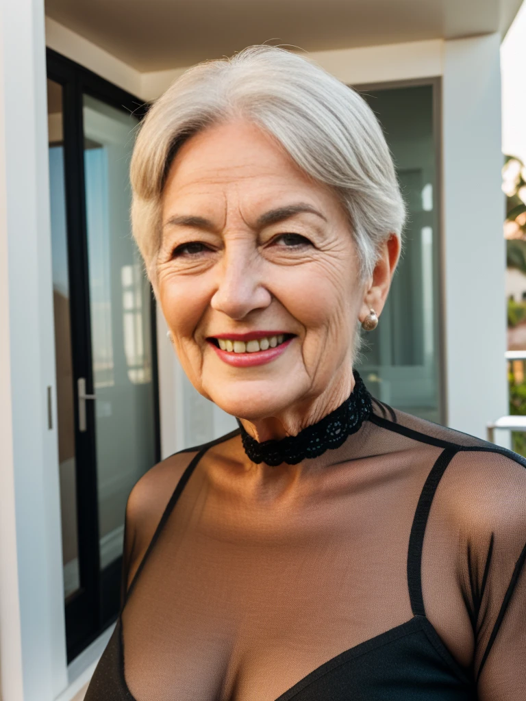 Night, soft lights, fat plus size old women Sixty years old, fat woman - SeaArt AI