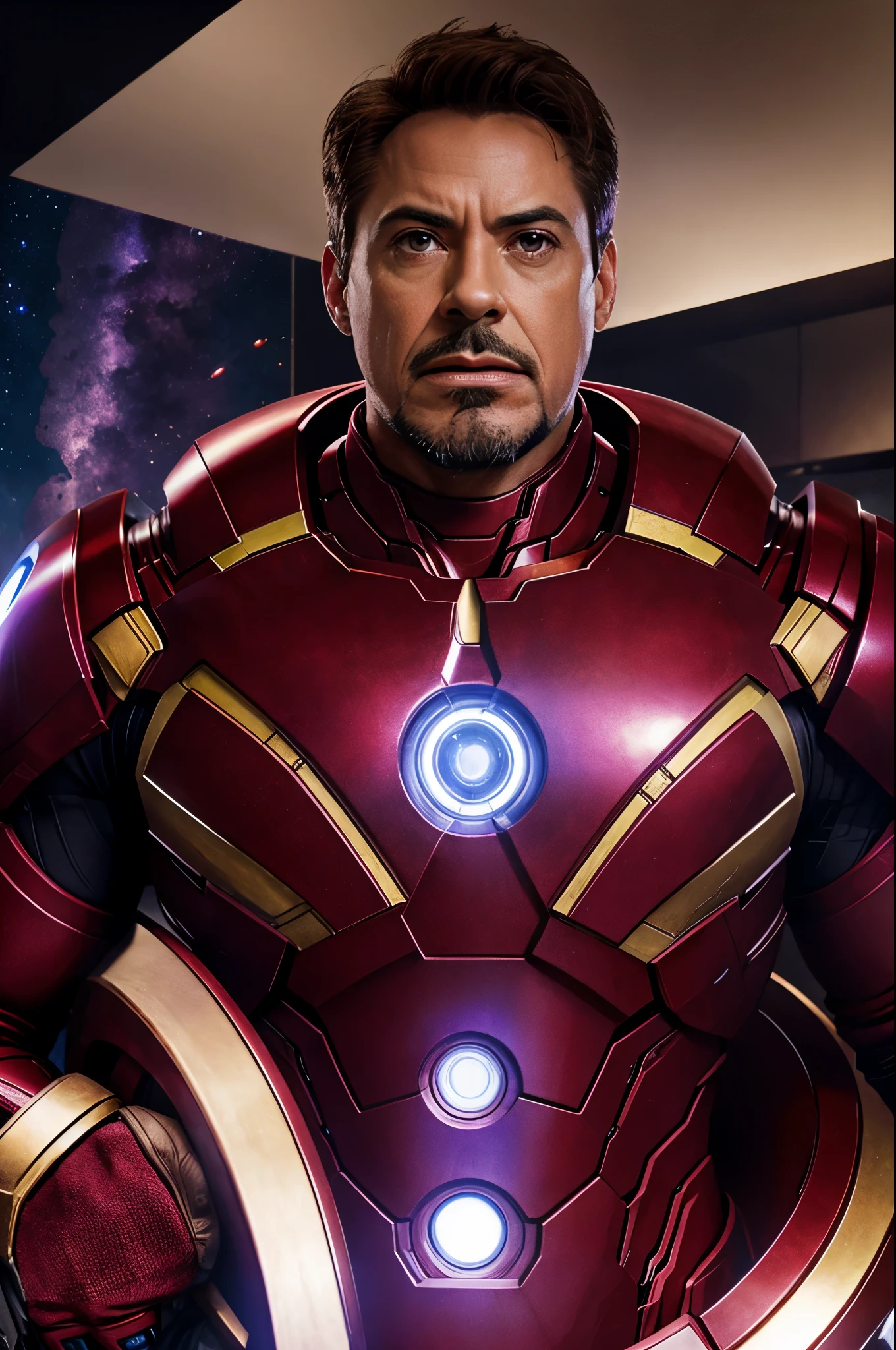 Iron man ceiling thanos image generator