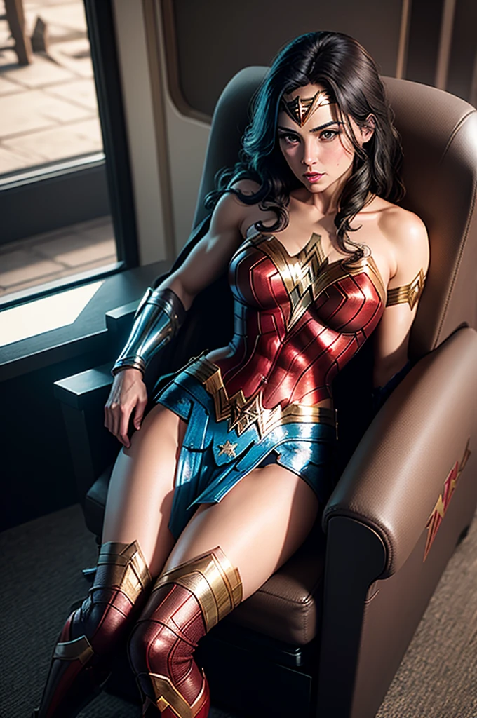 18yo,(wonder woman :1.1),(ripped costume:1.4),large breasts, erected nipples,cleavage of the breast,masterpiece, best quality,8k, abstract, psychedelic, neon, (honeycomb pattern), (creative:1.3), fantasy,nsfw,cameltoe,show off groin,groin focus,spread legs,from below,On the roof of a high-rise building,wet pussy,spread pussy,((Crying face:1.2)),from below,(muscular legs:1.3),(cum:1.2),((Shibari, arms behind back:1.4)), ((hands on back)), ((amarrada com cordas)), ((hands tied back)), ((rope restraint)),metal collar,(sitting:1.2)