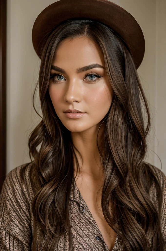 Western singer,full face