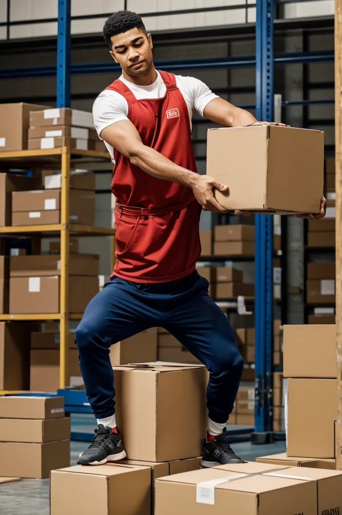 Lifting Safety*

- Image: A worker lifting a heavy box with proper technique (bending at the knees, keeping the box close to their body)
- Visual instructions:
    - Bend at the knees
    - Keep the box close to your body
    - Lift with your legs, not your back
- Red "X" symbol: Lifting a box that's too heavy or lifting with poor technique