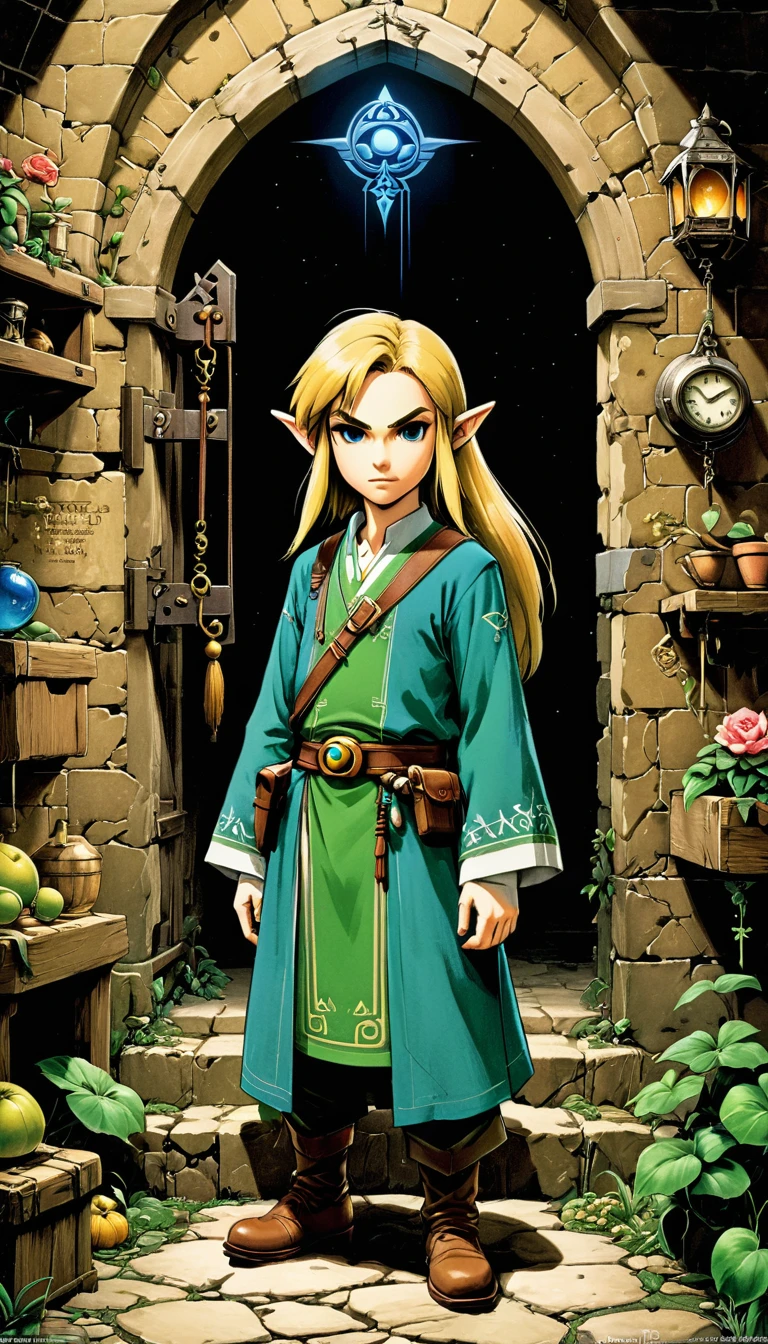 whole body, The Legend of Zelda game characters, Zelda Comics, man, Zelda character ff, Ian Mack's style, Chen Taimei, Fashionable clothing design, Horror Dungeon Description, Jean Baptiste Monge, academia