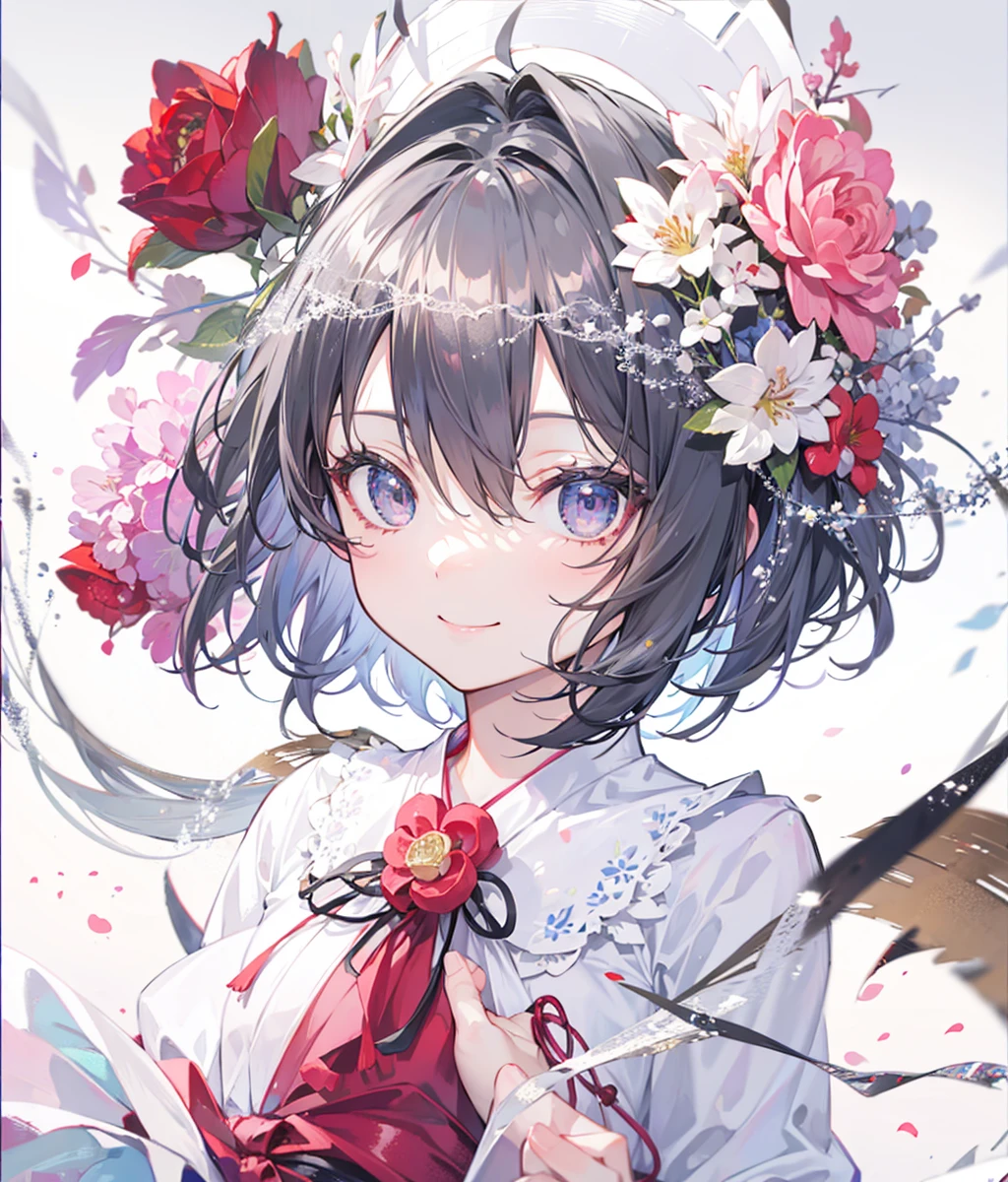 smile、yukata、high resolution