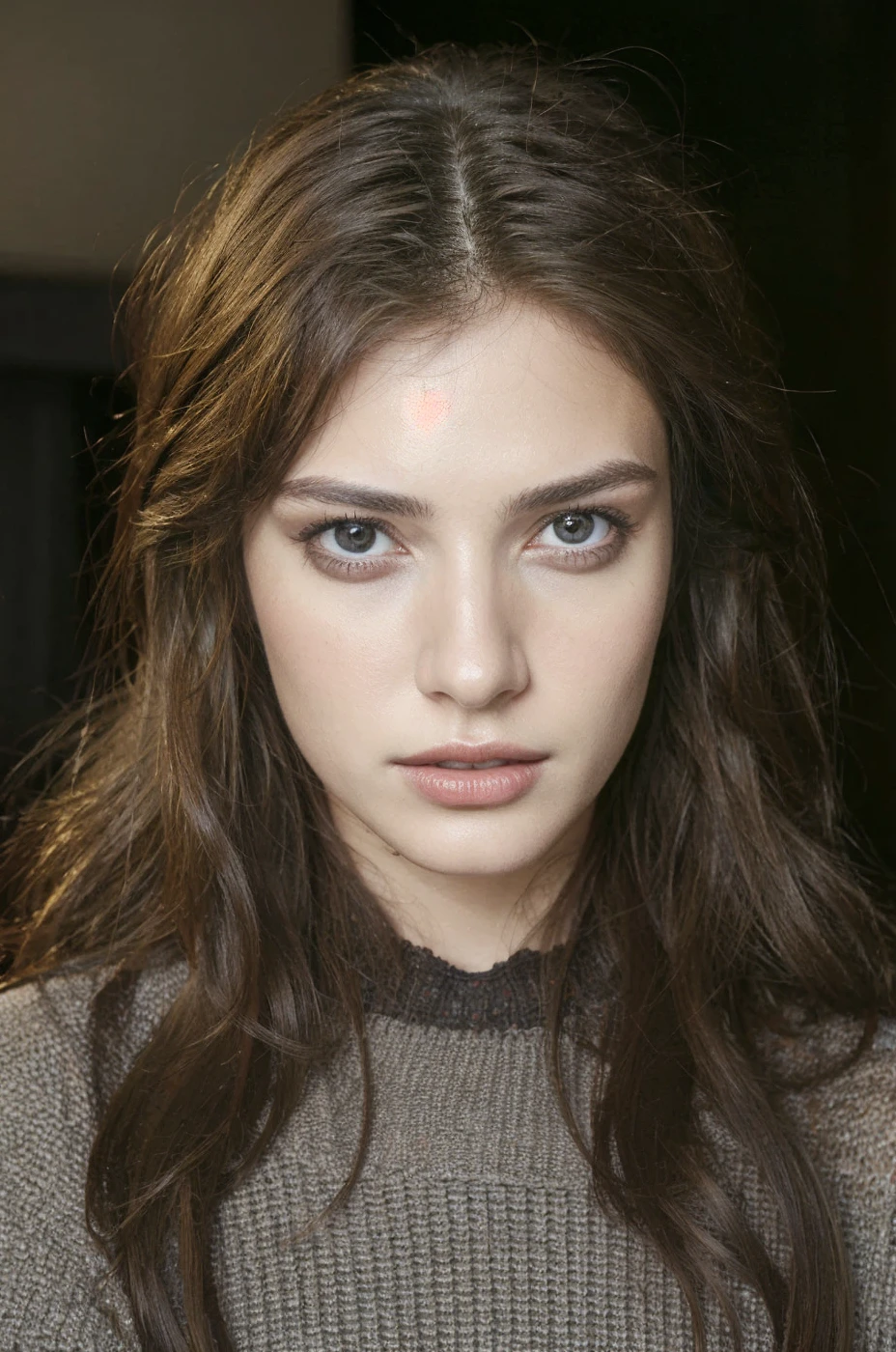 masterpiece, best quality, 4k, photorealistic, dark brunette