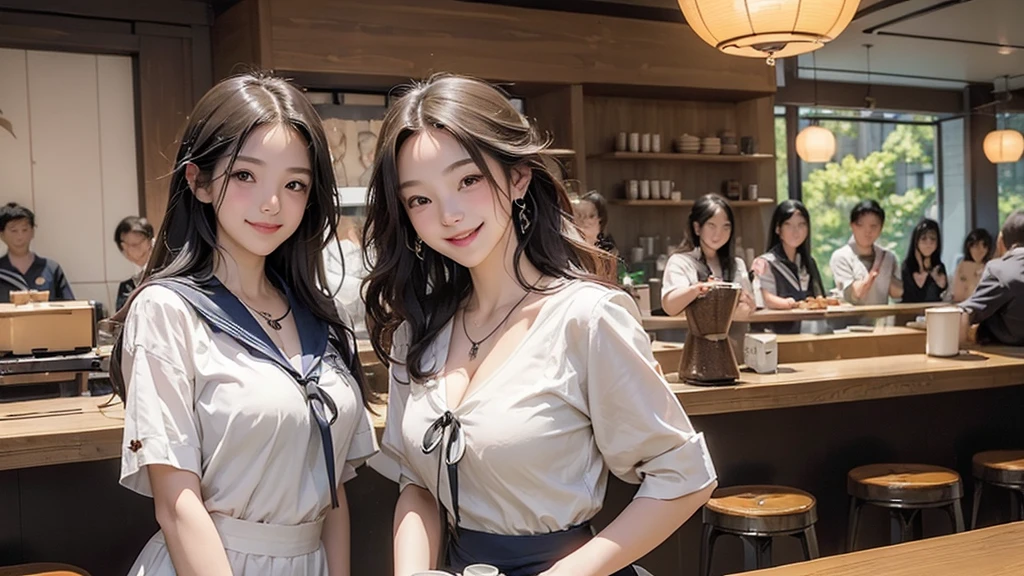 (((((((Emphasize cleavage)))))))
((((((((A junior high school girl in a sexy white short-sleeved sailor uniform))))))))
(((((((お洒落でcuteInside the Starbucks store)))))))
8K、RAW Photos、Highest quality、Super detailed、Super Resolution、Ultra HD、8K壁紙、Amazing details
(((((((Inside the Starbucks store)))))))、((((((Sit down and eat cake、Drink Starbucks coffee、smile))))))、((Heart Necklace))
Modern and sleek design:Interior design using natural materials、Many of the designs are warm and made using wood and metal.。
Large windows:自然光をたっぷり取り入れるためのLarge windowsがあり、Providing a bright and open space。
Green Interior:Potted plants are effectively placed、It creates a relaxing atmosphere。
artwork:Works by local artists、Starbucks-related art on display。
Cozy seating:Cushioned chairs and sofas、Bar sheet etc.、A variety of seating options available。
Open kitchen area:Being able to see how drinks and food are made、We provide peace of mind and transparency。
Unique lighting:Antique lamps and chandeliers、Modern lighting fixtures are used。
Comfortable background music:Relaxing music is playing、A comfortable space is provided。
Wide々Table space:一人でもグループでも使いやすいWide々There is a table with。
Community Table:There is a large table where you can socialize with other customers.。
Seasonal decorations:The decorations are themed according to the season.。
Design with a local feel:The design incorporates the local culture and characteristics.。
Fragrance production:コーヒーの香りが店内にWideがり、A space that satisfies the five senses has been created.。
Conversation with a barista:フレンドリーなConversation with a baristaが楽しめるカウンターエリアがあります。
8K、RAW Photos、Highest quality、masterpiece:1.2、Super detailed、Super Resolution、Ultra HD、8K壁紙、Amazing details、Photorealistic:1.4、Having fun by the water、Full Body Shot、Full body photo、High-resolution RAW color photos、Professional photos、A scene full of emotion、Very detailed and beautiful、Ultra HD、8K壁紙、Amazing details、Huge file sizes、Highly detailed beautiful girls、Highly detailed face Highly detailed eyes、Extremely realistic skin、 Highly detailed fingers, Highly detailed nose, Highly detailed mouth, Perfect Anatomy, Highly detailed background, Highly detailed clothing, Teen, cute女の子, Famous Japanese Idols, cute, Realistic body, Slender, White skin, Glowing Skin, Slim body, Realistic Face, Delicate eyes, double eyelid,