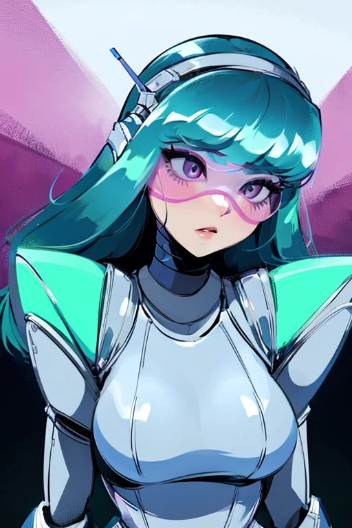 empty eyes,robotized woman,robot transformation ,big bust,Robot Joint