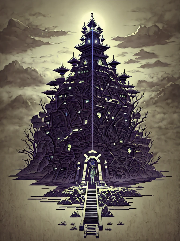 The Legend of Zelda, art inspired by The Legend of Zelda, Edob Horror Landscape, adventure, monster