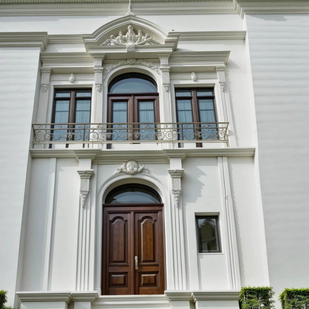 1 neoclassic door, architect