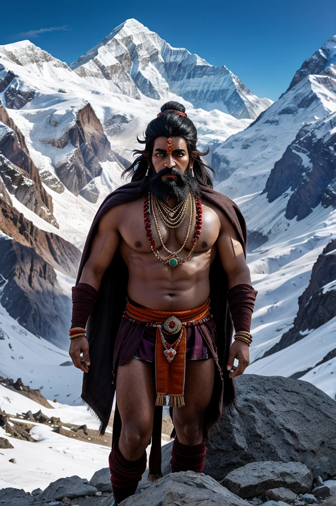 Mahadev bhagwan in Himalayas