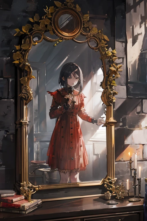 The Monstrously Cannibalism Clockwork Thorny Mirror Pools from Bloodborne.