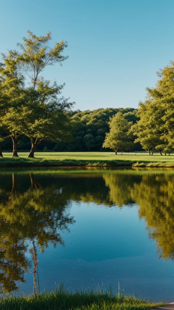 A very simple scenery with calmness 