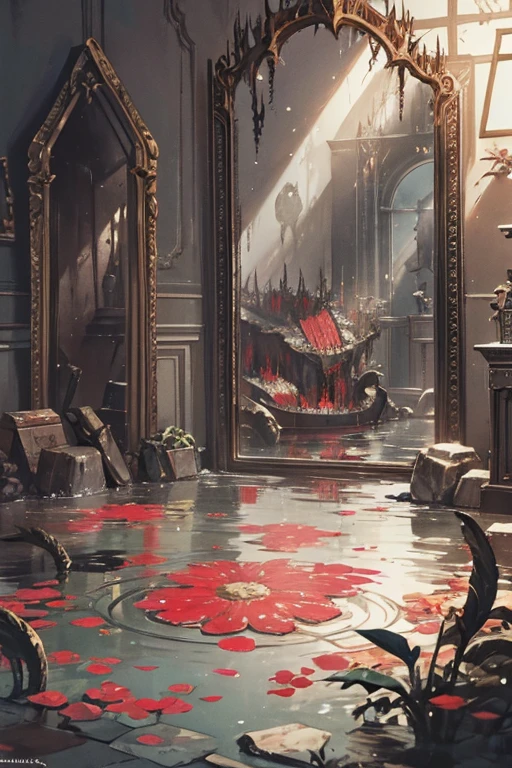 The Monstrously Cannibalism Clockwork Thorny Mirror Pools from Bloodborne.