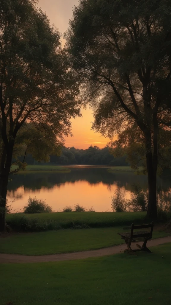 A very simple scenery with calmness