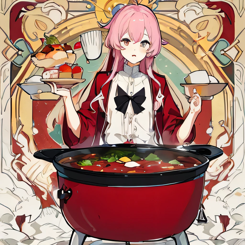 Short cute guy, Very pale skin, beautiful eyes, Perfect hands, Heterochromia, One eye is red and one eye is pink, Long legs, Willow Waist, Eat hot pot