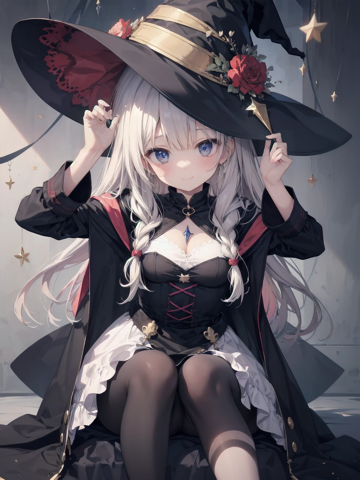 Masterpiece、Happiness Space、A cute pose of a witch 
