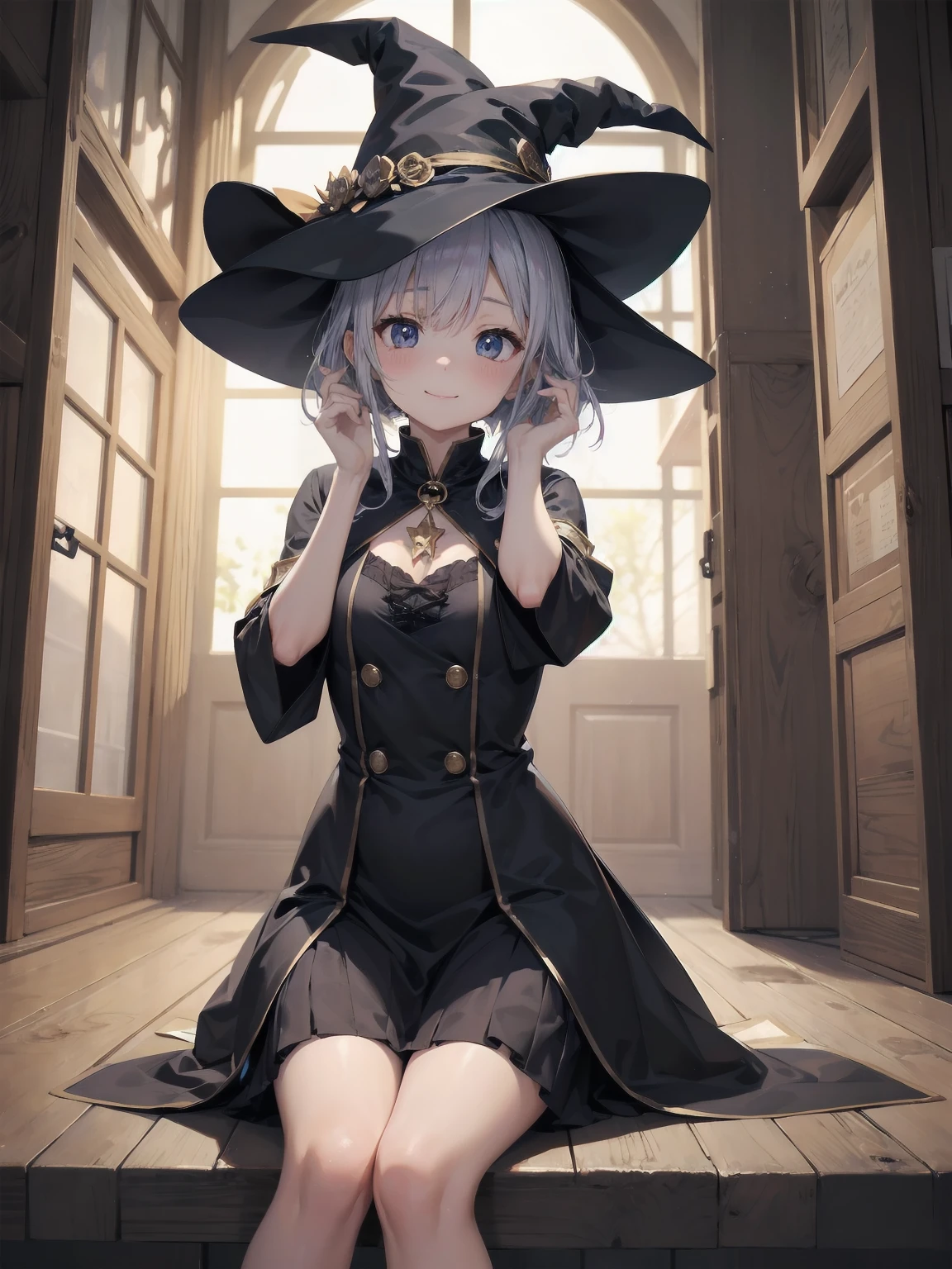 Masterpiece、Happiness Space、A cute pose of a witch 
