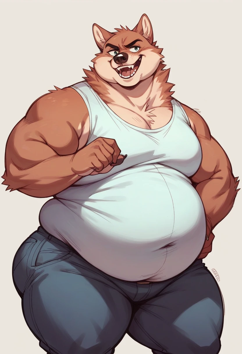 Fat obese sssbbw gluttony wolf