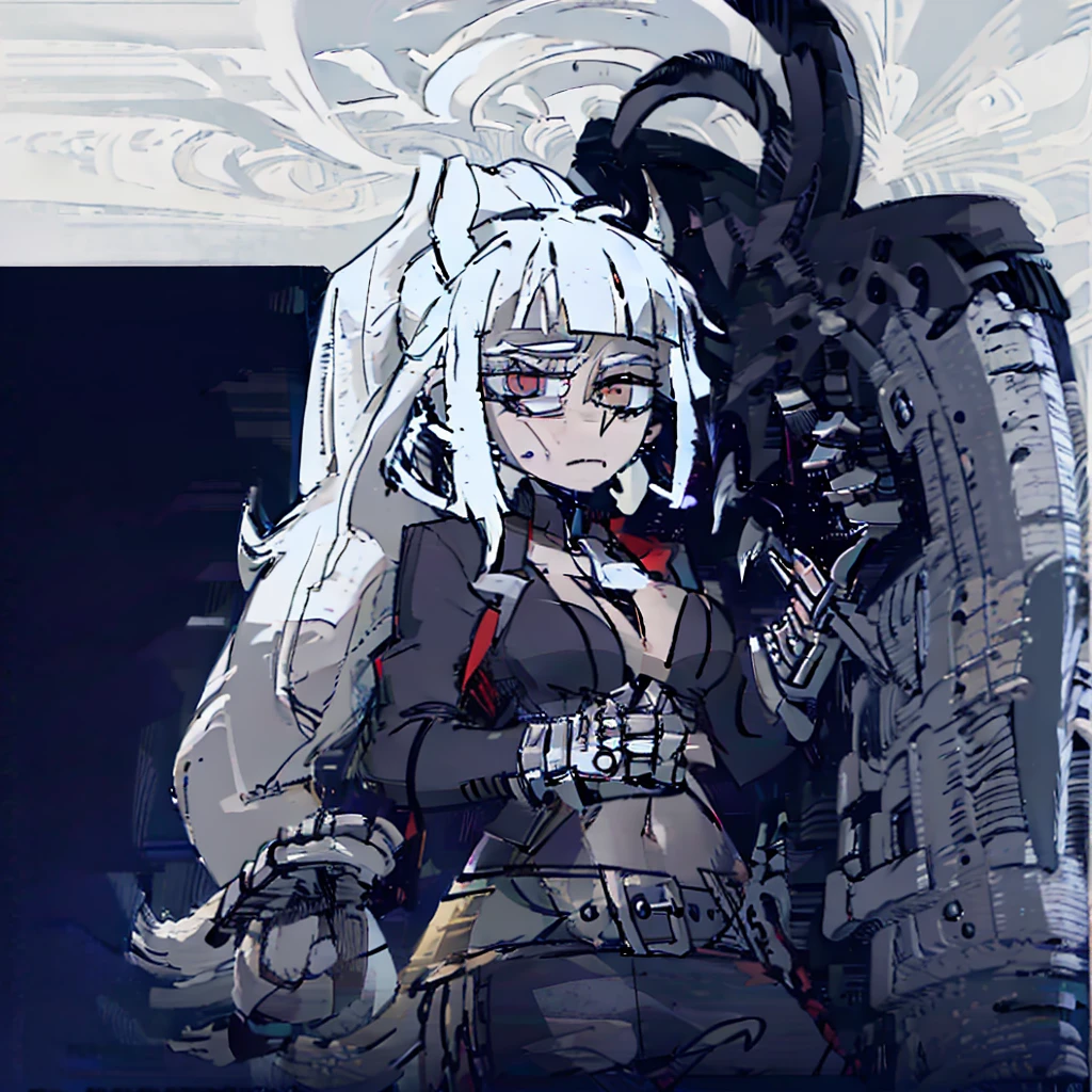 Chinese style dragon girl