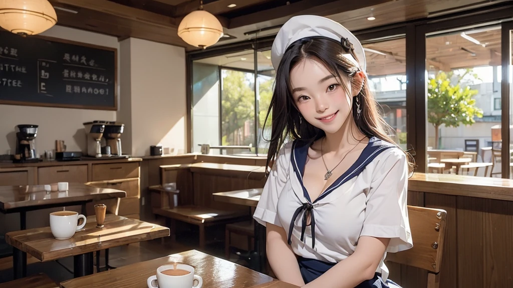 ((((((((Emphasize cleavage))))))))
((((((((A junior high school girl in a sexy white short-sleeved sailor uniform))))))))
(((((((お洒落でcuteInside the Starbucks store)))))))
8K、RAW Photos、Highest quality、Super detailed、Super Resolution、Ultra HD、8K壁紙、Amazing details
(((((((Inside the Starbucks store)))))))、
((((((Sit down and eat cake、Drink Starbucks coffee、smile))))))、((Heart Necklace))
Modern and sleek design:Interior design using natural materials、Many of the designs are warm and made using wood and metal.。
Large windows:自然光をたっぷり取り入れるためのLarge windowsがあり、Providing a bright and open space。
Green Interior:Potted plants are effectively placed、It creates a relaxing atmosphere。
artwork:Works by local artists、Starbucks-related art on display。
Cozy seating:Cushioned chairs and sofas、Bar sheet etc.、A variety of seating options available。
Open kitchen area:Being able to see how drinks and food are made、We provide peace of mind and transparency。
Unique lighting:Antique lamps and chandeliers、Modern lighting fixtures are used。
Comfortable background music:Relaxing music is playing、A comfortable space is provided。
Wide々Table space:一人でもグループでも使いやすいWide々There is a table with。
Community Table:There is a large table where you can socialize with other customers.。
Seasonal decorations:The decorations are themed according to the season.。
Design with a local feel:The design incorporates the local culture and characteristics.。
Fragrance production:コーヒーの香りが店内にWideがり、A space that satisfies the five senses has been created.。
Conversation with a barista:フレンドリーなConversation with a baristaが楽しめるカウンターエリアがあります。
8K、RAW Photos、Highest quality、masterpiece:1.2、Super detailed、Super Resolution、Ultra HD、8K壁紙、Amazing details、Photorealistic:1.4、Having fun by the water、Full Body Shot、Full body photo、High-resolution RAW color photos、Professional photos、A scene full of emotion、Very detailed and beautiful、Ultra HD、8K壁紙、Amazing details、Huge file sizes、Highly detailed beautiful girls、Highly detailed face Highly detailed eyes、Extremely realistic skin、 Highly detailed fingers, Highly detailed nose, Highly detailed mouth, Perfect Anatomy, Highly detailed background, Highly detailed clothing, , cute女の子, Famous Japanese Idols, cute, Realistic body, Slender, White skin, Glowing Skin, Slim body, Realistic Face, Delicate eyes, double eyelid,