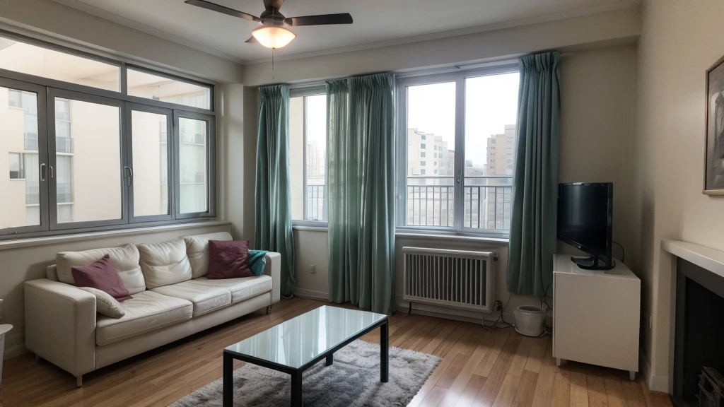 shady apartment.