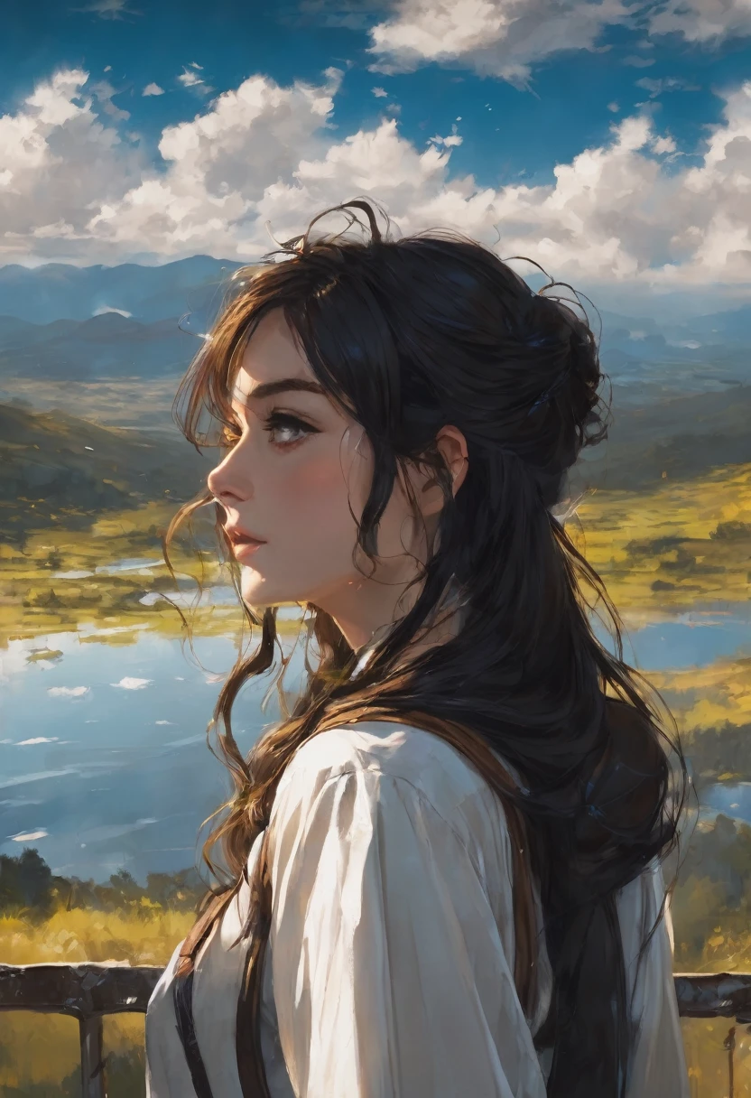 “Will you go out with me?” she asked, her eyes reflecting the sincerity of her words.