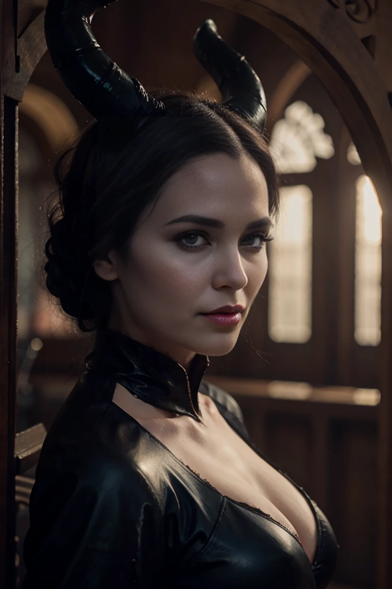 Maleficent, horny