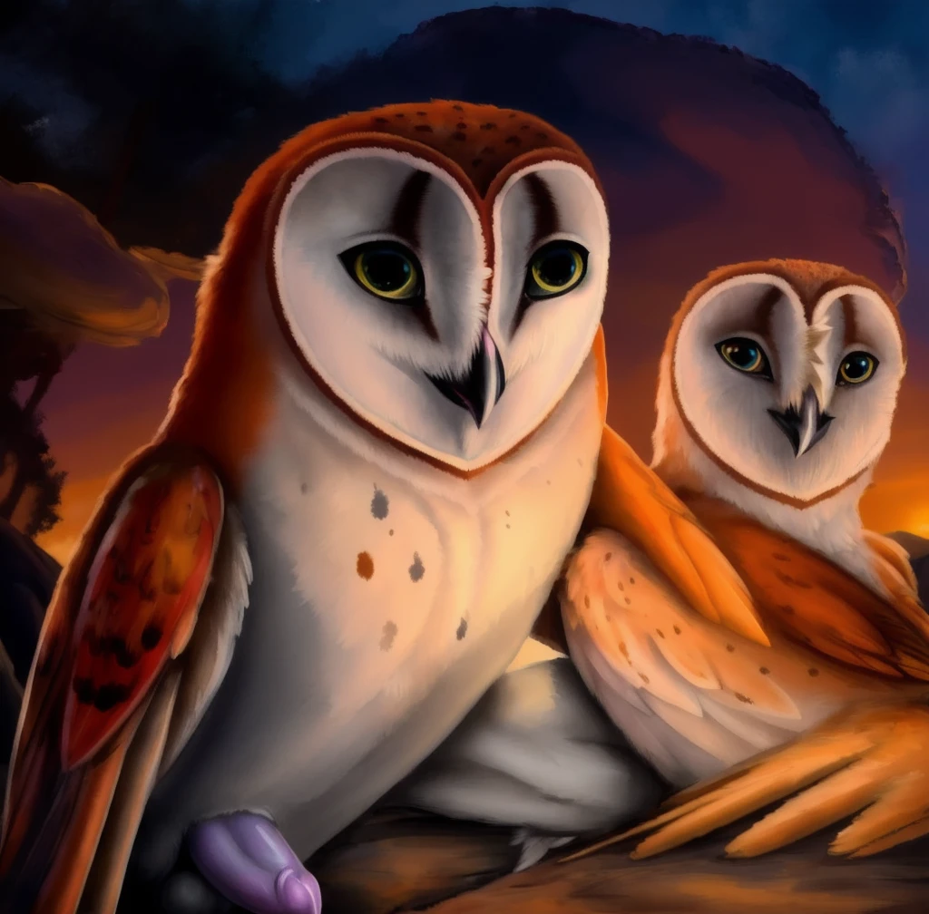 barn owl, owl, watching at viewer, art, male, best quality, masterpiece, nsfw, cock, hard penis, erection, soren, tyto, deviantart, e621, deviantart, oil paint, fanmade, bird penis