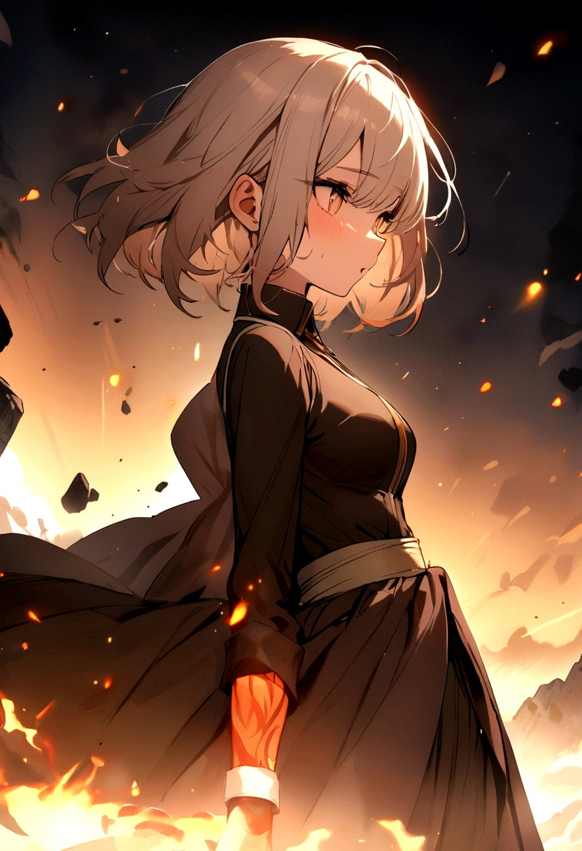 burn down