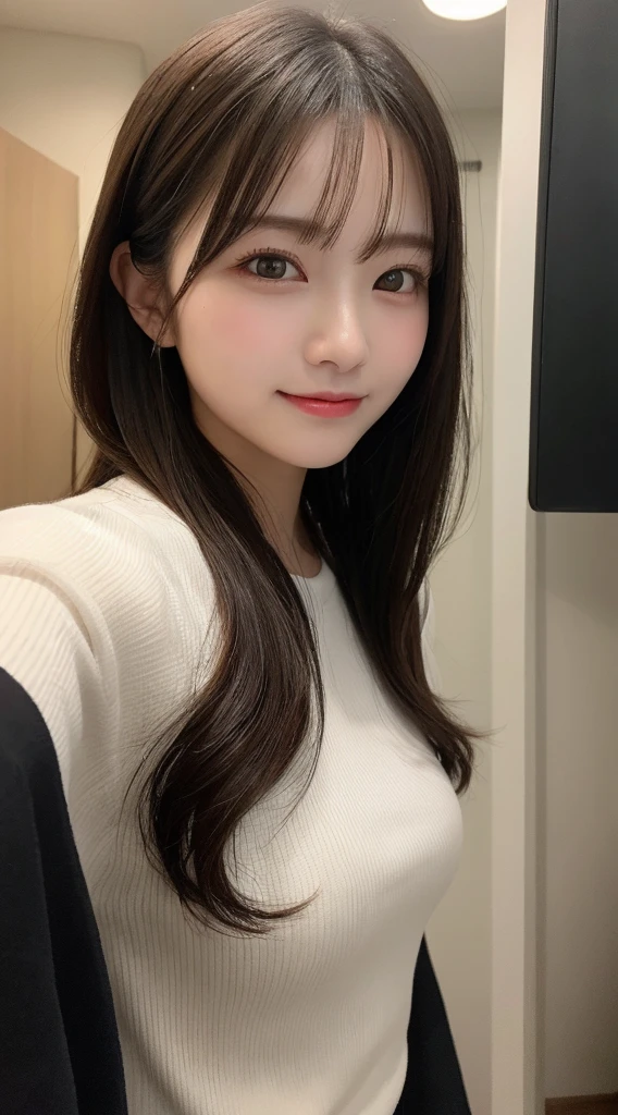 profile, Highest quality, shape, Very detailed, finely, High resolution, 8k wallpaper, 完璧なダイナミックな構shape, Beautiful and exquisite,ランダムなcute髪,,Natural color lip、20-year-old girl、cute、Looking into the camera,Always blur the background,Perfect and beautiful face,Slim face and figure,Big eyes、Putting on gal makeup,Small face,Shooting from below、Blurred Background,Elegant feminine face、Cyberpunk Fashion、smile、Change pose randomly、Randomly change the shooting angle and position、One person、Real Photo、Raw photo、Real human skin,finely描かれた肌:1,4、Normal anatomy