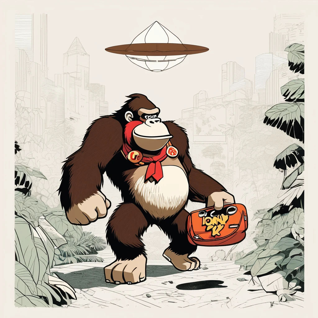 Donkey Kong , art by Sophie Roach , art by Jon Klassen , art by Michael Cho , art by Sophie Roach、sunglasses