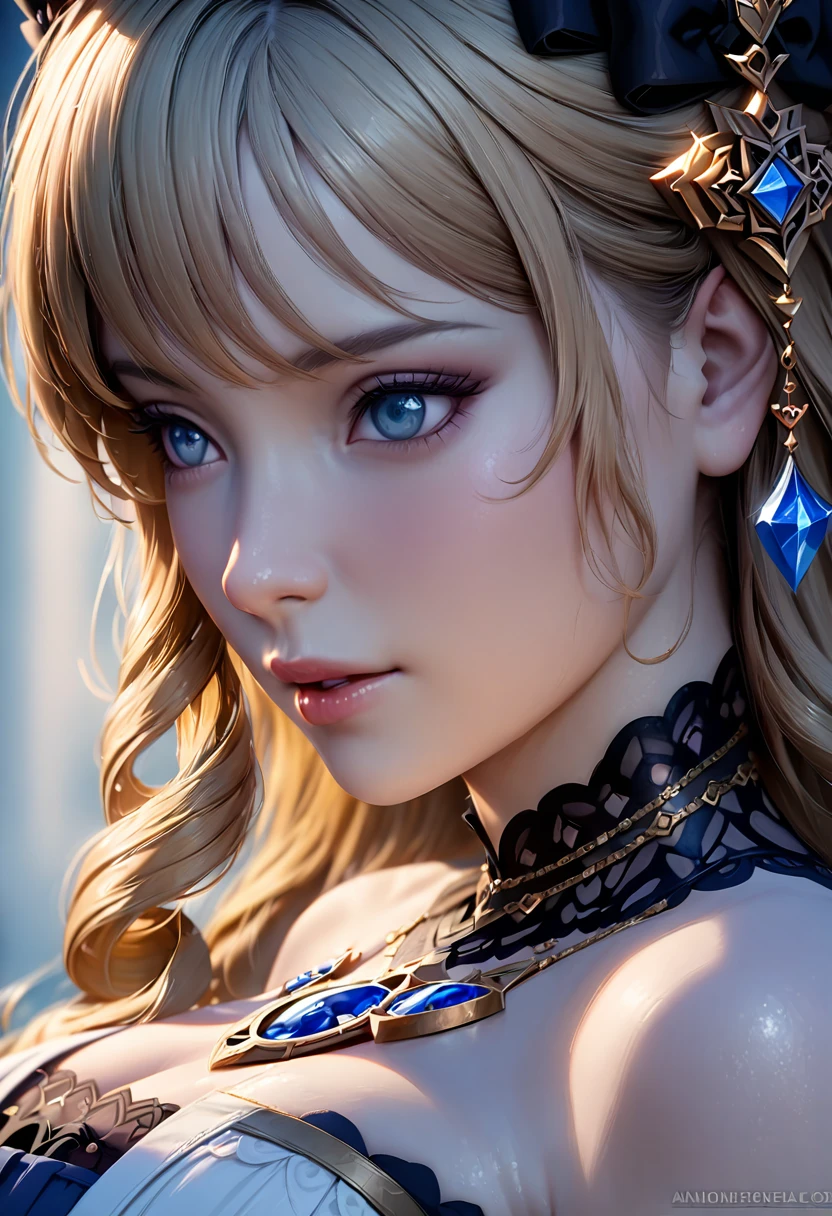 animetoreal,soft light, masterpiece, best quality,high quality,delicate face, realistic,photorealistic,1girl,
Navia,white bodysuit,genshin impact,short hair,gold hair,bangs,interface headset