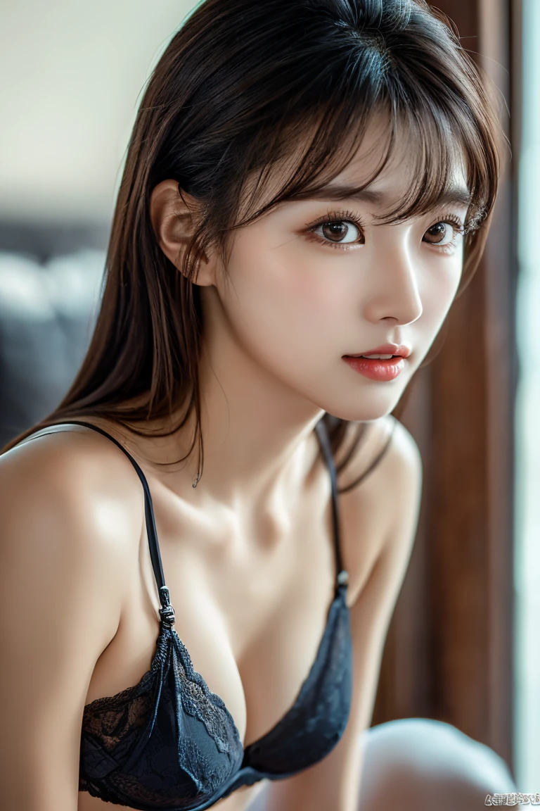 RAW photo,award winning photo,(masterpiece:1.3),(best quality,ultra detailed,intricate),professional photography,professional lighting,HDR,High Dynamic Range,(((photo realistic,ultra realistic,photorealistic,8k uhd))),beautiful and aesthetic,slim waist,sexy,looking to the viewer,looking gorgeous,22 years old slim stunning woman,gorgeous korean woman,subsurface scattering,detailed face,hotify,prettify,(prettyeyes:1.2),open bright eyes,kkw-skin-det,AS-Adult, huge breasts, long hair, full body ,sexy lingerie, stocking, dynamic poses,