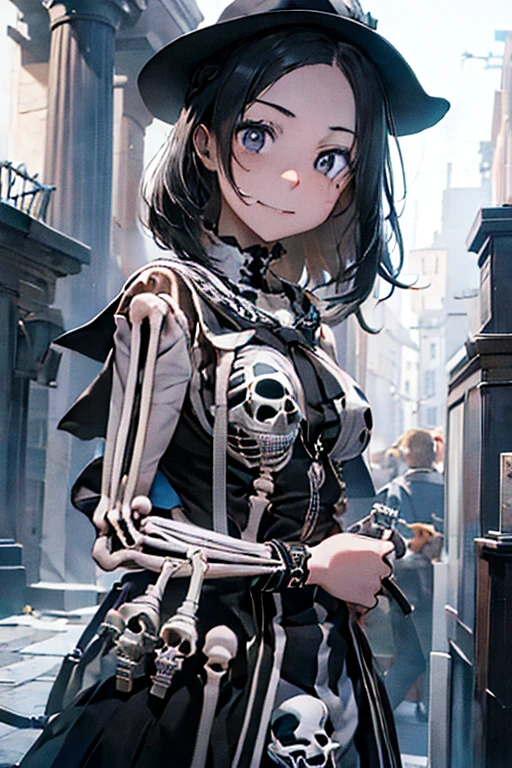 Young beautiful girl, Emma Myers, American, SOFT SMILING FACE, HAVE A BLACK HAIR, wears a old work cap, wears old-fashioned clothes, 19th century, poverty-stricken clothes, old torn clothes, 19th century period clothing, holding a bouquet, standing before her grandparents' tombstones, cemetery background, dark cities background, night time, midnight background.
The Smiling and widely mouth laughing Skeleton Woman from Bloodborne.
A black-haired girl wields the Heavy Thrusting SCYTHES and equip the SHOTGUNS from within the Elden Ring in a reverse grip.
Blooded Background.
((((Closer Face,Detailed,Two Sides,Left,Good,Right,Evil,Armies of Deads, Skeletons))))
The Monstrously Cannibalism Clockwork Flaming Lanterns from Bloodborne. The Monstrously Cannibalism Clockwork Thorny Wheels Robot Droid Nun and Knights From Bloodborne.
a close up symmetrical portrait of a cyberpunk gangster, biomechanical, mshn robot, splashes of orange red, hyper realistic, intricate design, (insanely detailed:1.4), (extremely fine details:1.35), Extremely sharp lines, steel, cinematic lighting, Photorealistic, a detailed painting by Ayami Kojima and Lilia Alvarado, (best quality, high quality, absurdres, intricate detail, masterpiece, cinematic), highly detailed, motion blur, film grain, noise, lens effects,